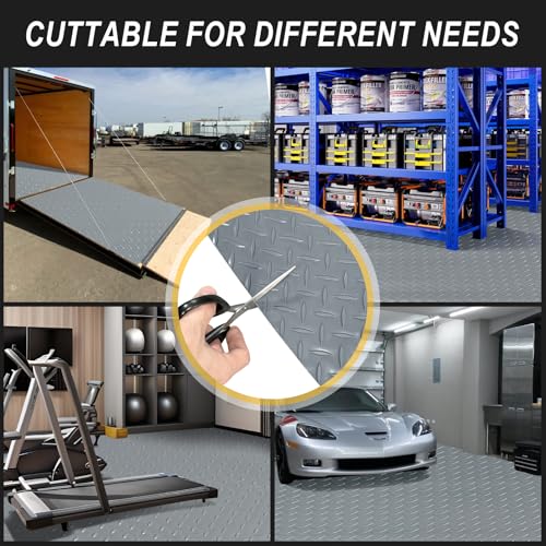8x20 FT Garage Floor Mat (Grey / 8×20FT)