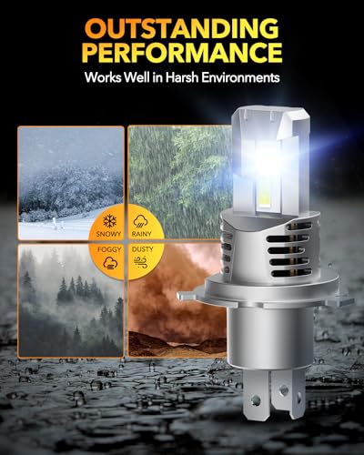 HB2 9003 H4 LED Bulbs (6500K / H4 9003 HB2)
