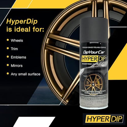 HyperDip Peelable Car Paint (11 Ounce (Pack of 2) / Bronze Gold)
