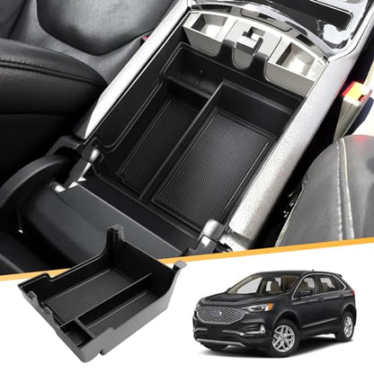 Ford Edge Console Organizer (2021-2025 For d Edge Console Box black)
