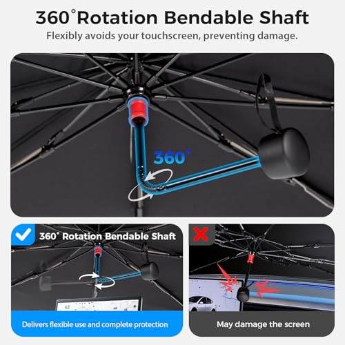 Windshield Sun Shade Umbrella (Medium (57" L x 32" W))