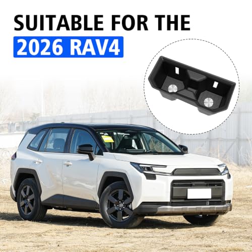 Center Console Cup Holder Inserts for 2026 Toyota RAV4 Accessories (for 2026 Toyota RAV4)