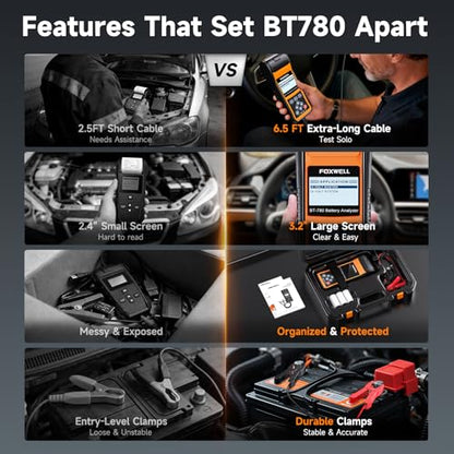 BT780 Car Battery Tester w