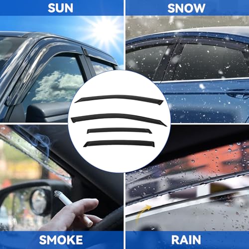 4pcs Window Visors Rain Guards for 2005 (2005-2009 LaCrosse)