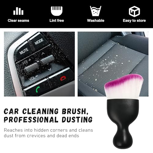 Car Detailing Brush (Purple / 1 PC)