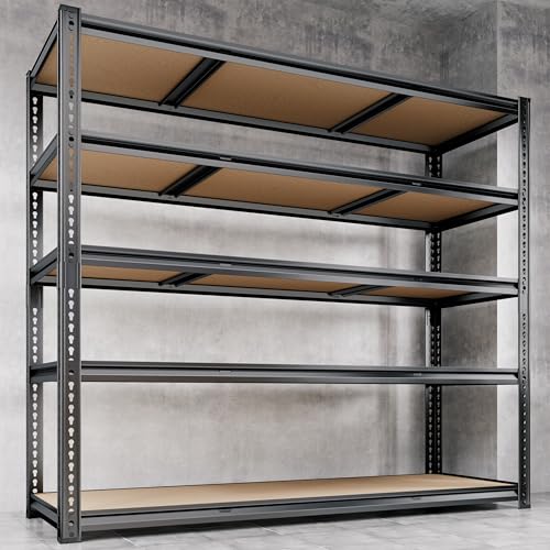 48"W Garage Shelving Heavy Duty (48"W x 72" H x 18" D)