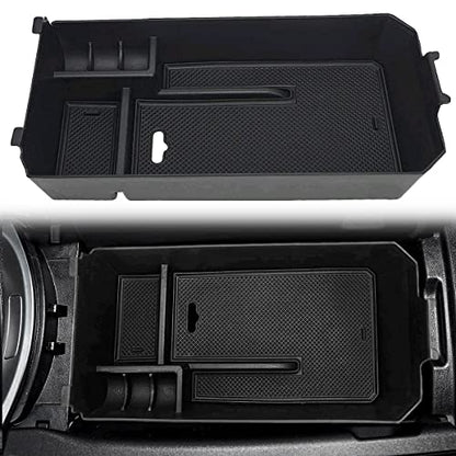 Center Console Organizer Tray for Mercedes Benz Accessories C GLC Class W205 CLS 2015+ Secondary Armrest Console Storage Box Car Interior