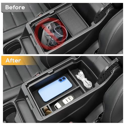 For 2026 CRV Center Console Organizer (2026 Honda CRV 2P Cup Tray)