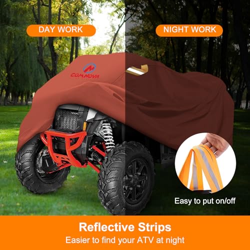 Comnova ATV Cover for 4 Wheelers (Rusty Orange / 84 Inch)