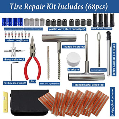 Tire Repair Kit (68pcs)