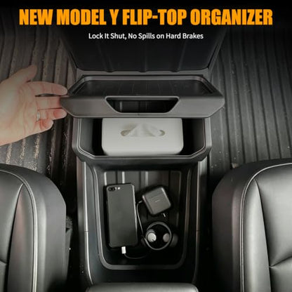 Lower Center Console Organizer for Tesla Model Y Juniper 2026 Standard Version