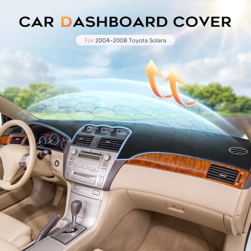 Black Dash Cover for 2004 (04-08 Solara(Black))