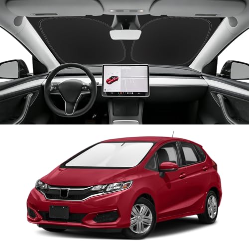 Custom Fit Windshield Sun Shade for Honda Fit 2007 (for 2007-2020 Honda Fit)