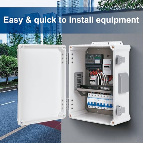 Outdoor Electrical Junction Box (12.6"H x 9.4"L x 5.7"W & Standard)