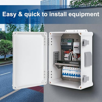 Outdoor Electrical Junction Box (12.6"H x 9.4"L x 5.7"W & Standard)