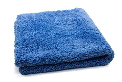 Korean Plush Premium Edgeless Microfiber Detailing Towels (Blue)