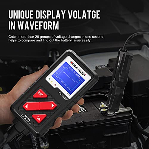 KW710 Car Battery Tester 6V 12V 24V (KW710)