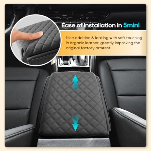 Armrest Cover for 2025 (13)For 2025-2026 GMC Canyon +Thick)
