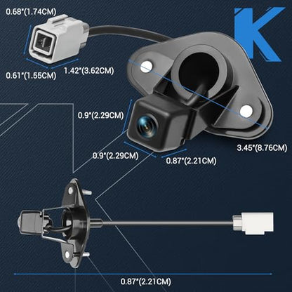 86267AJ10A Backup Camera Compatible with Subaru Legacy Outback 2010 (86267AJ10A / Camera with Bracket)