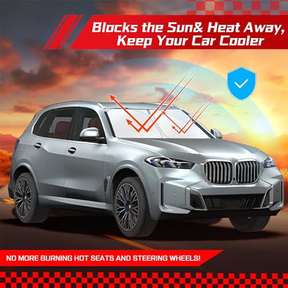 Windshield Sun Shade for BMW X5 2019 (for BMW X5 2019-2026)