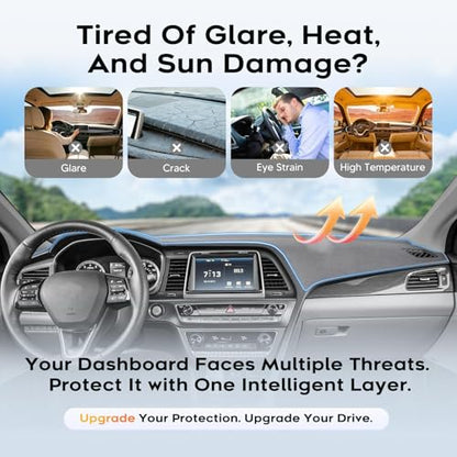 Gray Dash Cover for 2015 (15-19 Sonata(Gray))