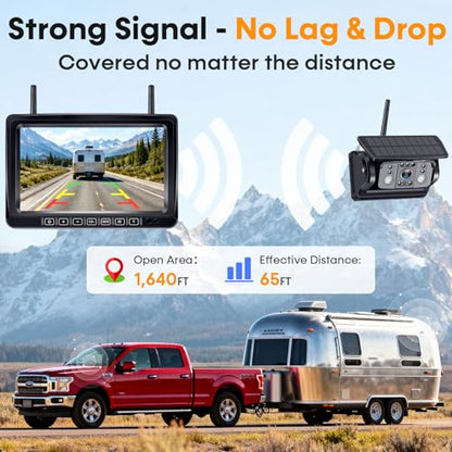 Dual Magnetic Wireless Backup Camera
