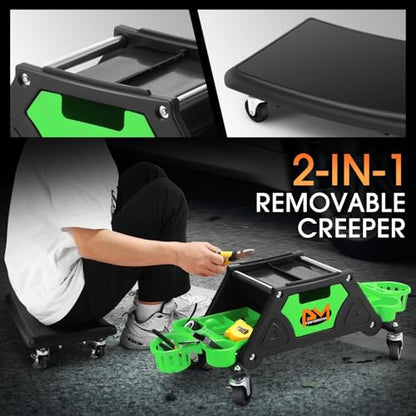 Mechanic Stool (Green)