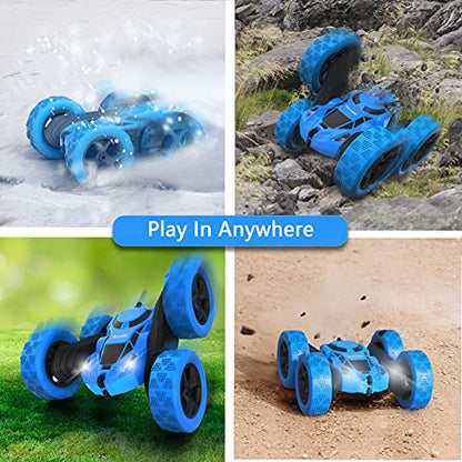 Remote Control Car for Kids (Blue / Standard (Headlights))