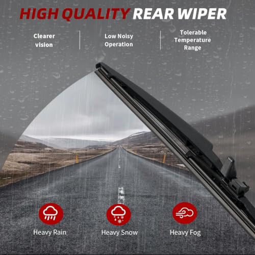 Premium Windshield Wiper Blades (24"+20"+12")