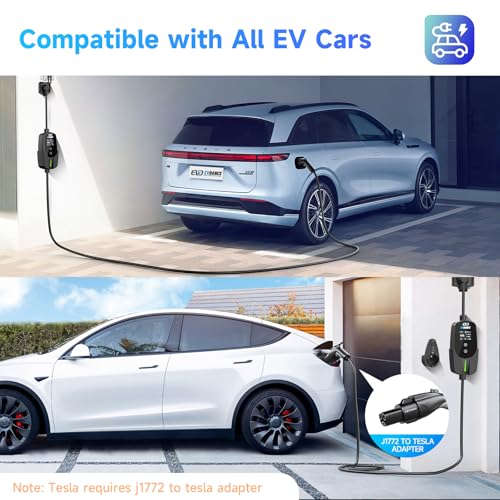Level 2 EV Charger 40Amp (Black)