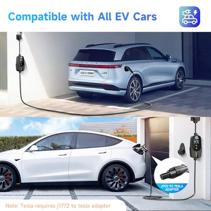 Level 2 EV Charger 40Amp (Black)