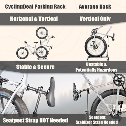 Vertical Bike Stand (Seatpost (Fat Bike))