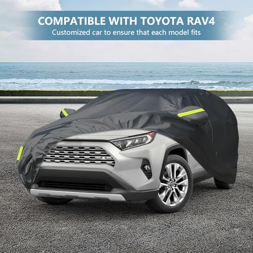 7 Layer Heavy Duty SUV Car Cover Fit for Toyota RAV4 (Rav4 Cover)