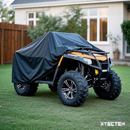 ATV Cover 210D Oxford Fabric Protection Against Water (82'' / Black)