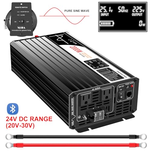 2000W Pure Sine Wave Inverter (24V 2000W（Bluetooth）)