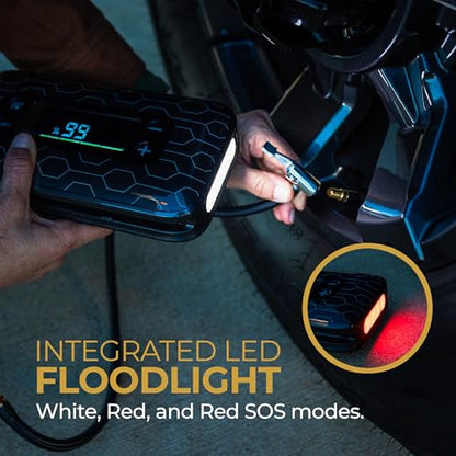 BOLT AIR+ 1750A Jump Starter (Silver / LCD Screen)