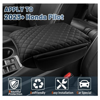 2026 Passport Armrest Cover for Honda Passport 2026 Accessories Thicken Soft & Comfy Center Console Cover Compatible with 2024 (2026+ Honda Passport)