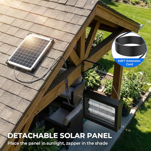 Solar Bug Zapper (Black)