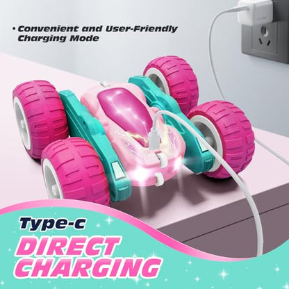 Pink Remote Control Car for Girls and Boys (Pink)
