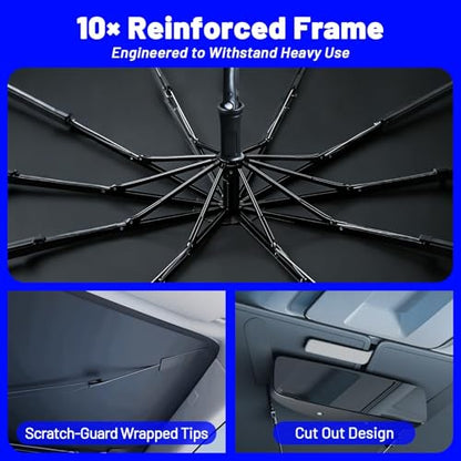 Windshield Sun Shade Umbrella for Mazda 3 2014 (Fit for Mazda 3 2014-2025)