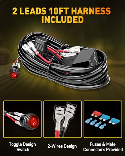 4 Inch LED Pod Lights (Yellow)