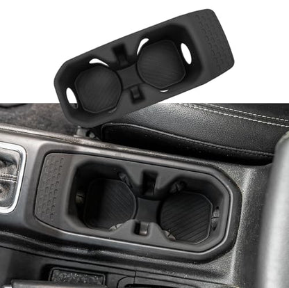 Cup Holder for 2018 (Compatible with 2018+ Jeep Gladiator Black)