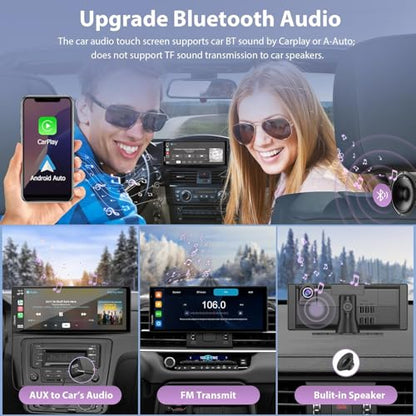 Wireless Carplay & Android Auto with Dash Cam (10.26 inch)