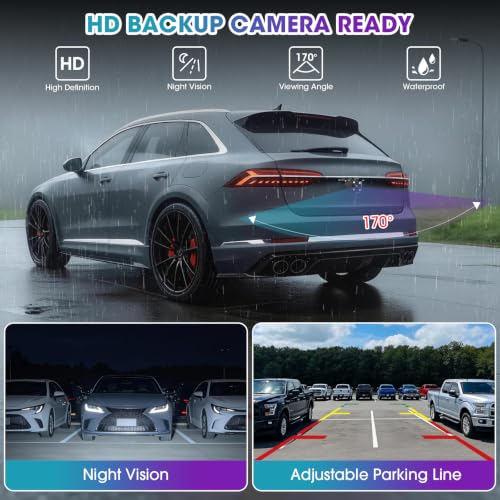 Double Din Stereo Carplay for Car (6.9 Inch Car Stereo)