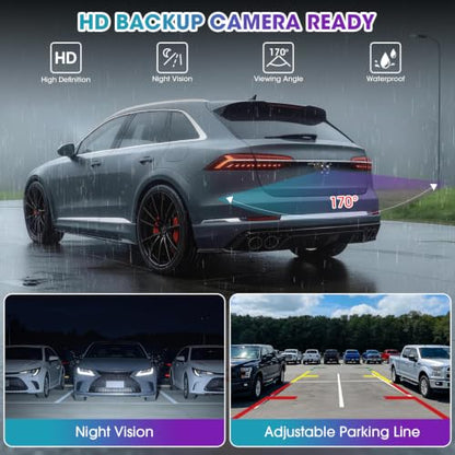 Double Din Stereo Carplay for Car (6.9 Inch Car Stereo)