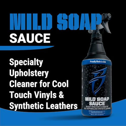Bling Sauce Mild Soap Sauce Upholstery & Vinly Cleaner for Boats (32 Fl Oz (Pack of 1))