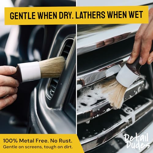Car Detailing Brush Set 6 (6 Pack)