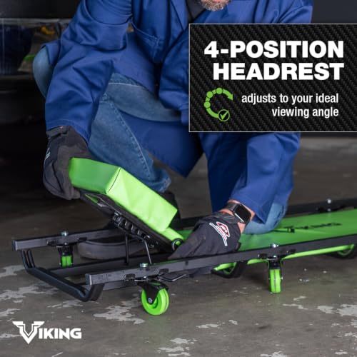 Viking 40" Mechanic's Creeper (40" Adjustable Head)