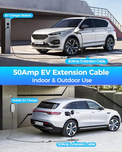 EV Charger Extension Cable (50Amp-21FT)