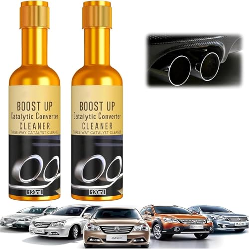 Catalytic Converter Cleaner Auto Parts Engine (2pcs)